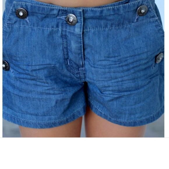 Brand New 3 Pommes Sailor Button Detail Shorts s 6